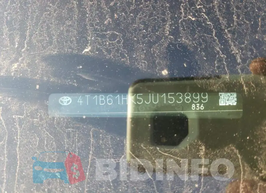 4T1B61HK5JU153899 Photo# 10