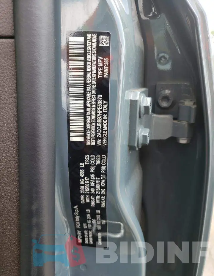 ZACCJBBB7HPE53879 Photo# 10