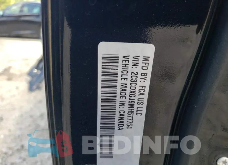 2C3CDXGJ9MH577754 Photo# 10
