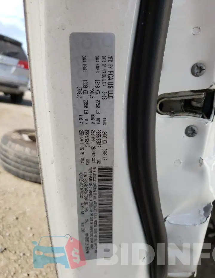 3C4PDCABXHT504106 Photo# 10