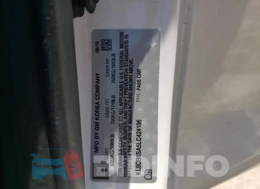 KL8CB6SA5LC424186 Photo# 10