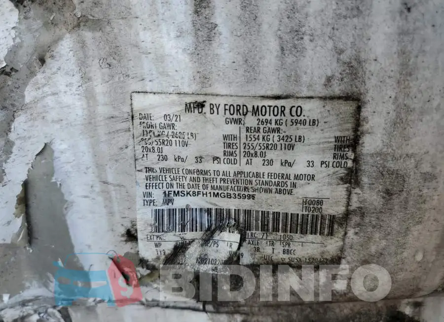 1FMSK8FH1MGB35995 Photo# 10