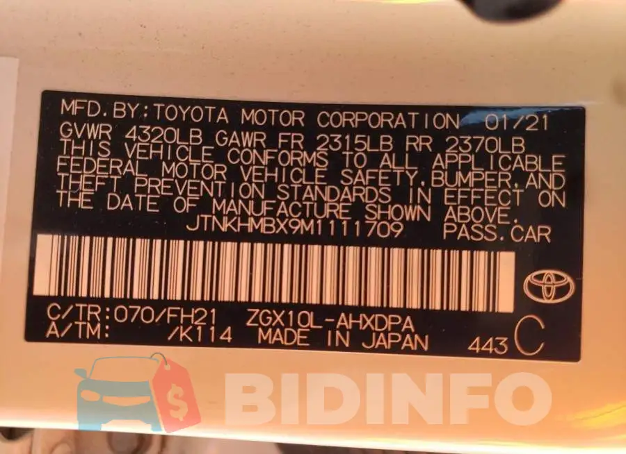 JTNKHMBX9M1111709 Photo# 10