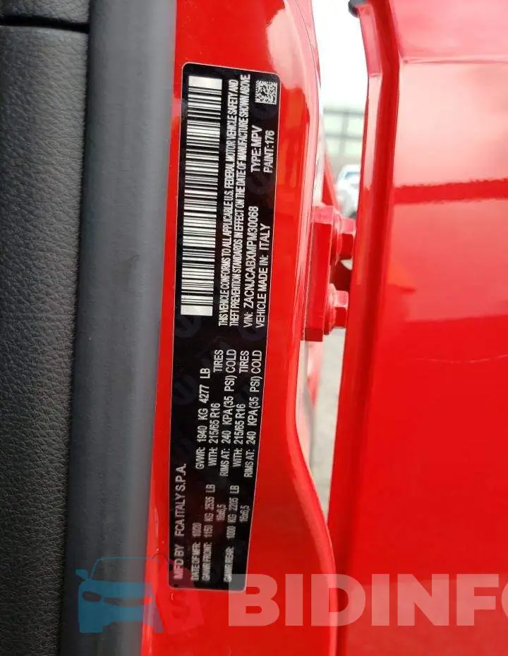 ZACNJCABXMPM30068 Photo# 10