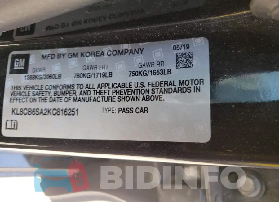 KL8CB6SA2KC816251 Photo# 10