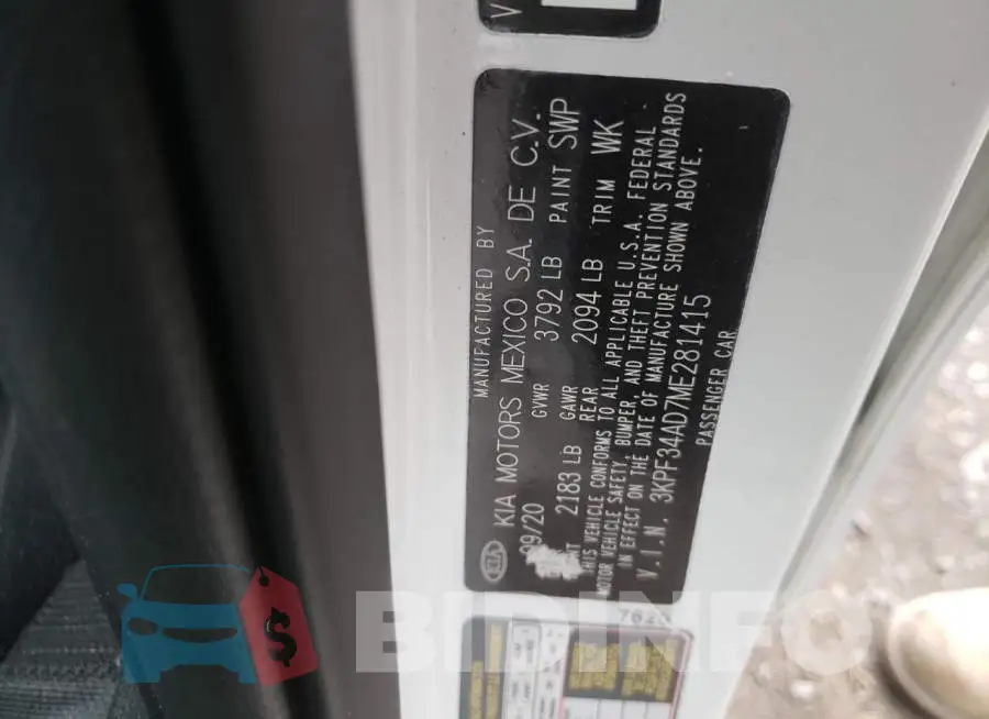 3KPF34AD7ME281415 Photo# 10