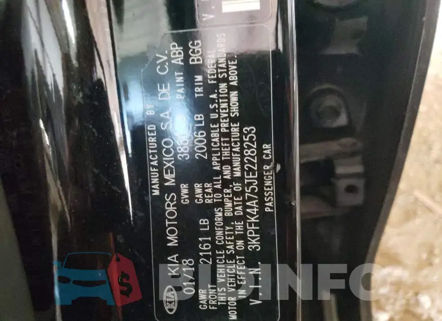 3KPFK4A75JE228253 Photo# 10