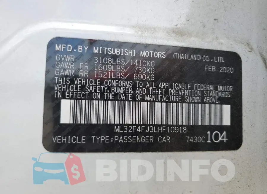 ML32F4FJ3LHF10918 Photo# 10