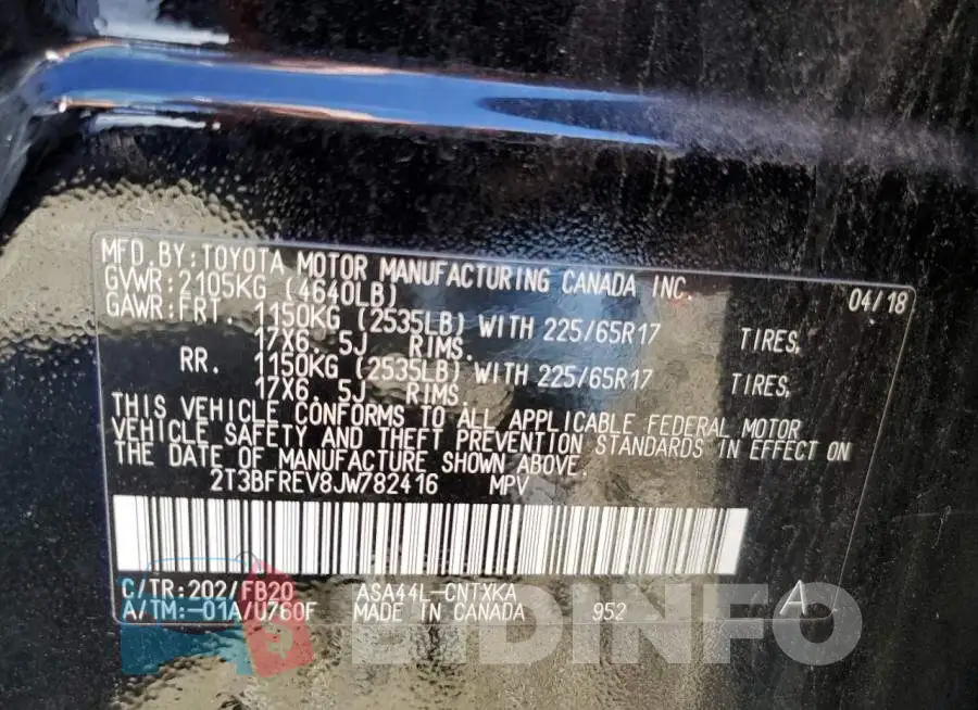 2T3BFREV8JW782416 Photo# 10