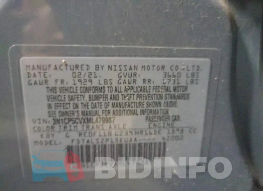 3N1CP5CVXML479987 Photo# 10