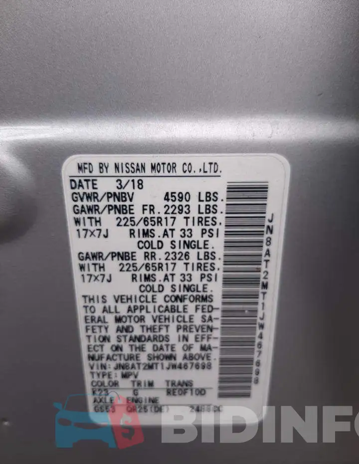 JN8AT2MT1JW467698 Photo# 10