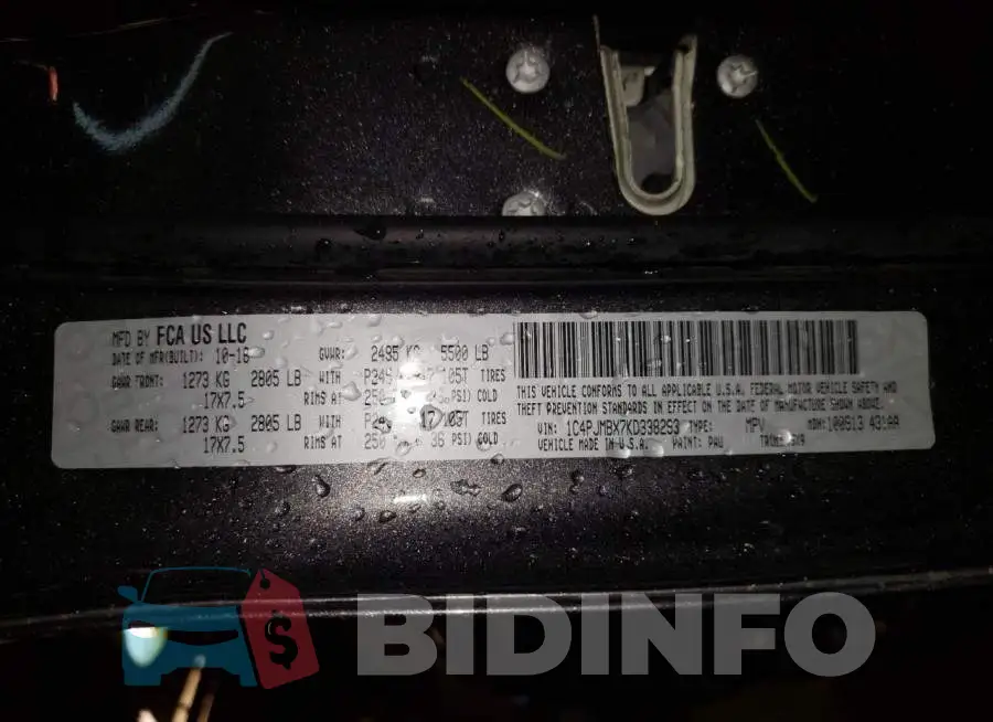 1C4PJMBX7KD338293 Photo# 10