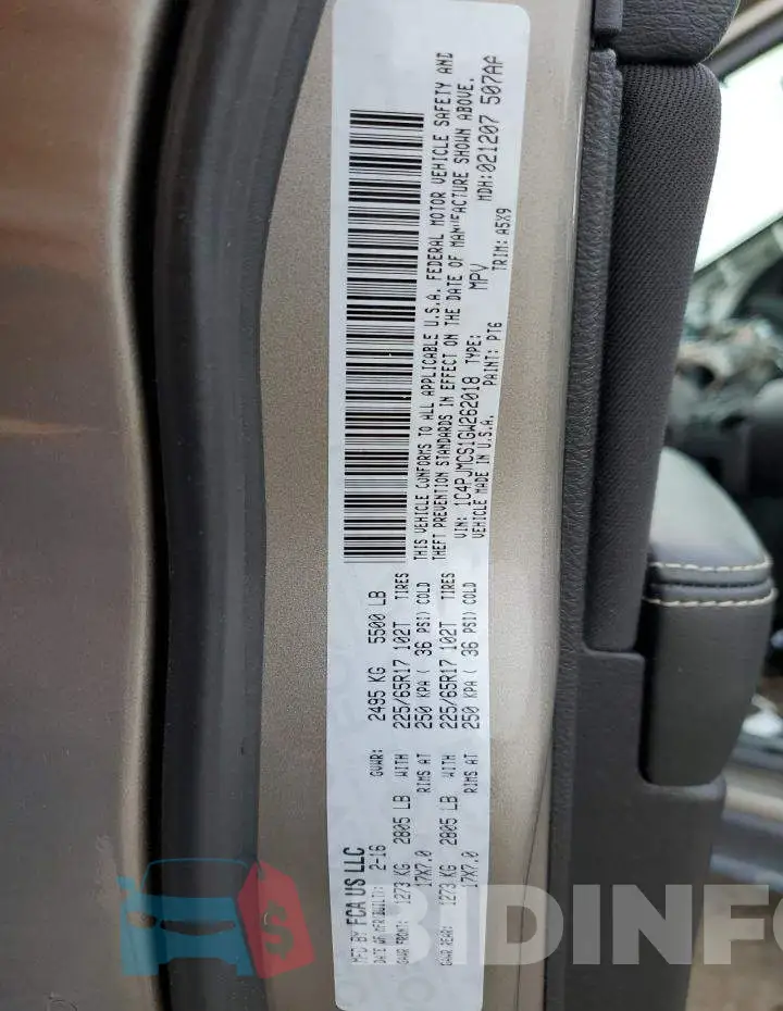 1C4PJMCS1GW262018 Photo# 10