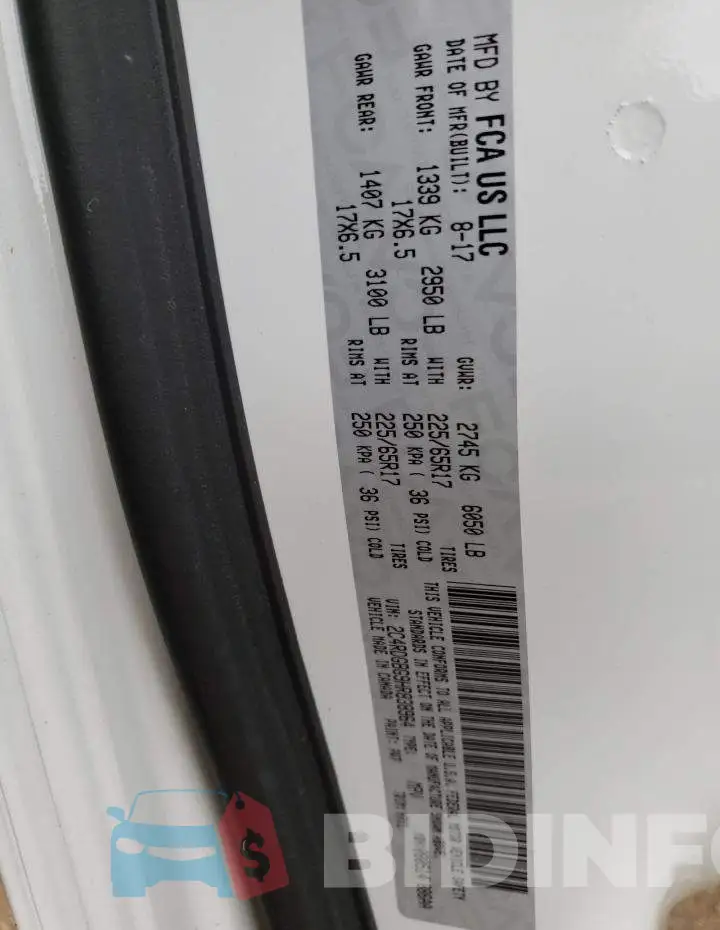 2C4RDGBG9HR838964 Photo# 10