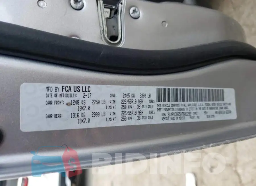 3C4PDCBB5HT601292 Photo# 10