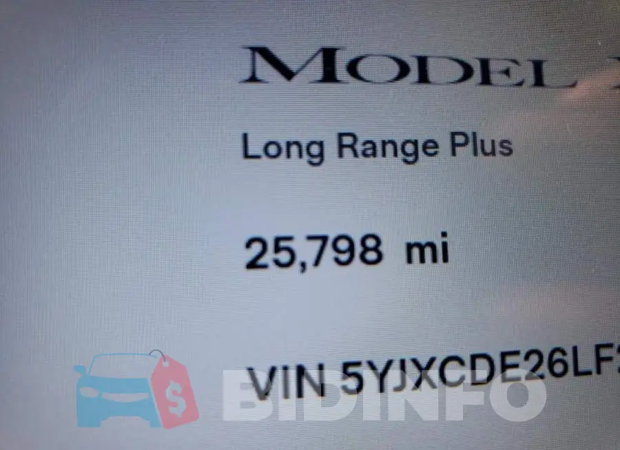 5YJXCDE26LF230994 Photo# 8