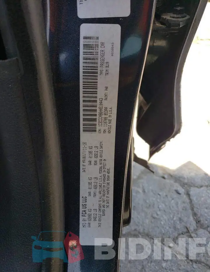 1C3CCCAB6HN510443 Photo# 10
