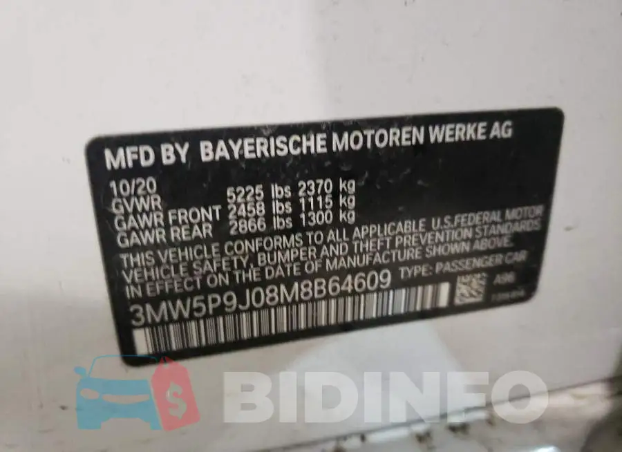 3MW5P9J08M8B64609 Photo# 10