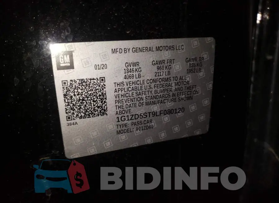 1G1ZD5ST9LF080120 Photo# 10