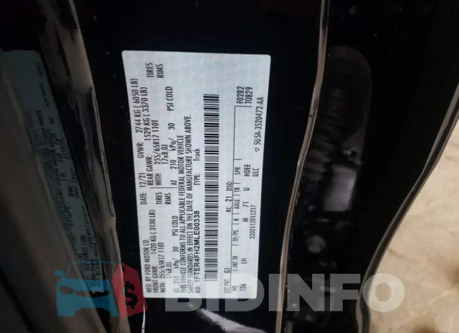 1FTER4FH2MLE00338 Photo# 10