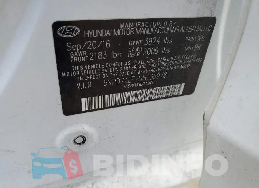 5NPD74LF7HH135978 Photo# 10