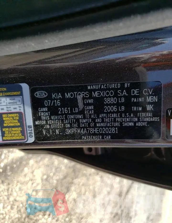 3KPFK4A78HE020281 Photo# 10