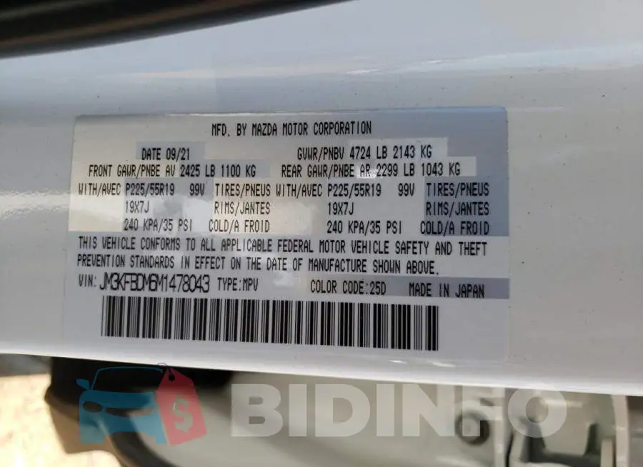 JM3KFBDM6M1478043 Photo# 10