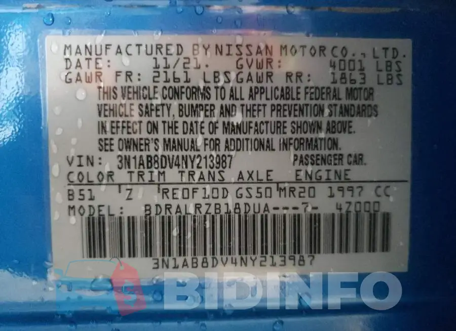 3N1AB8DV4NY213987 Photo# 10