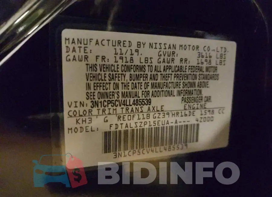 3N1CP5CV4LL485539 Photo# 10
