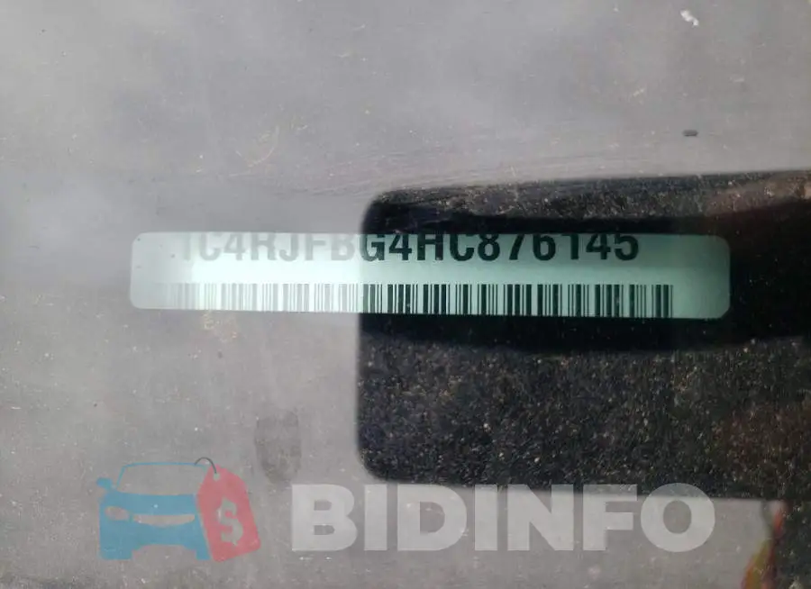 1C4RJFBG4HC876145 Photo# 10