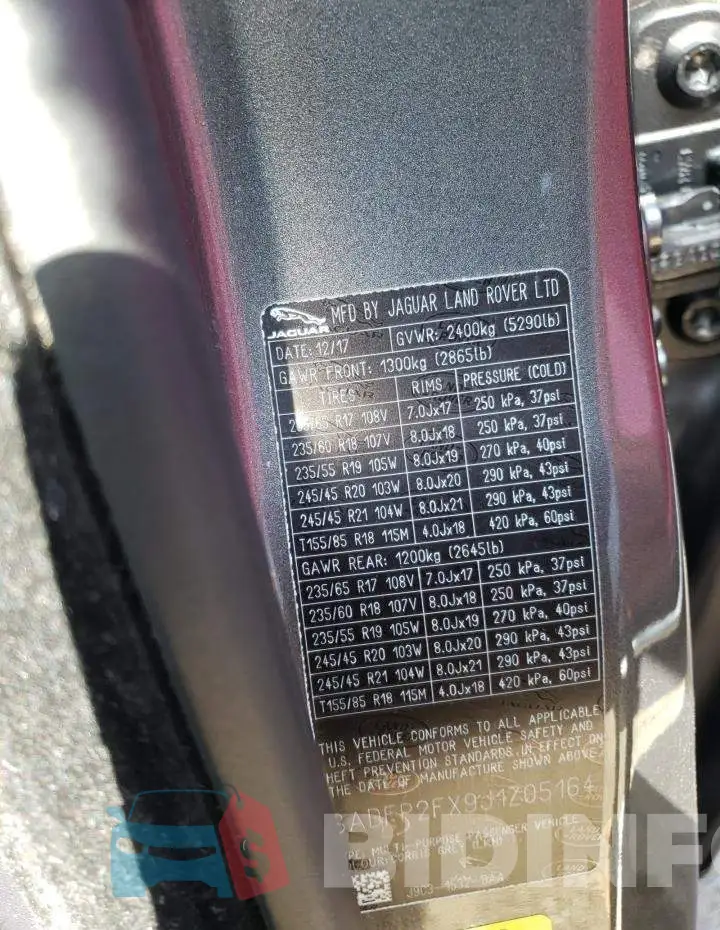 SADFP2FX9J1Z05164 Photo# 10