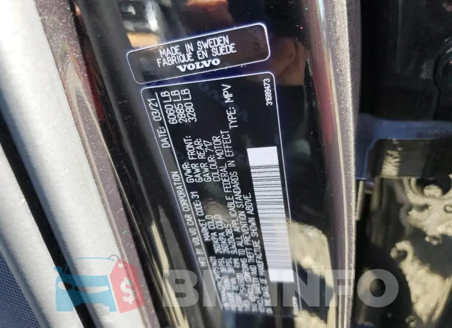 YV4A22PK3M1751401 Photo# 10