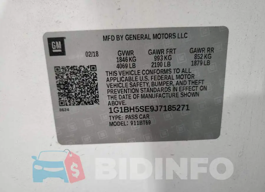 1G1BH5SE9J7185271 Photo# 10