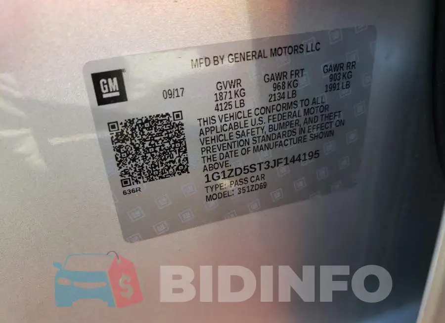 1G1ZD5ST3JF144195 Photo# 10