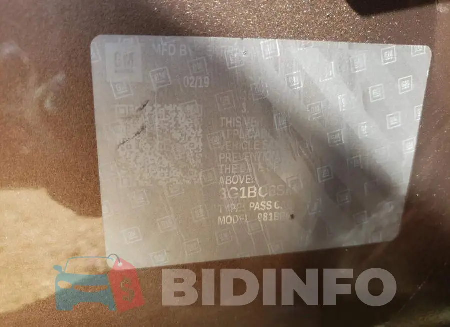 3G1BC6SM9KS606548 Photo# 10