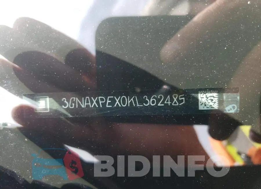 3GNAXPEX0KL362485 Photo# 10
