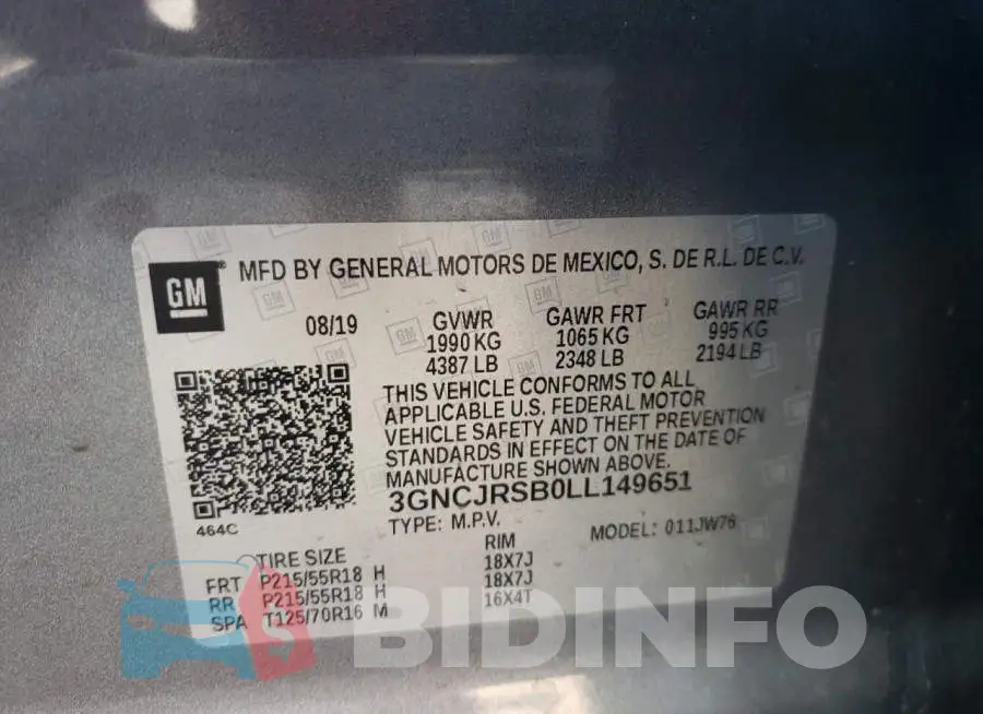 3GNCJRSB0LL149651 Photo# 10