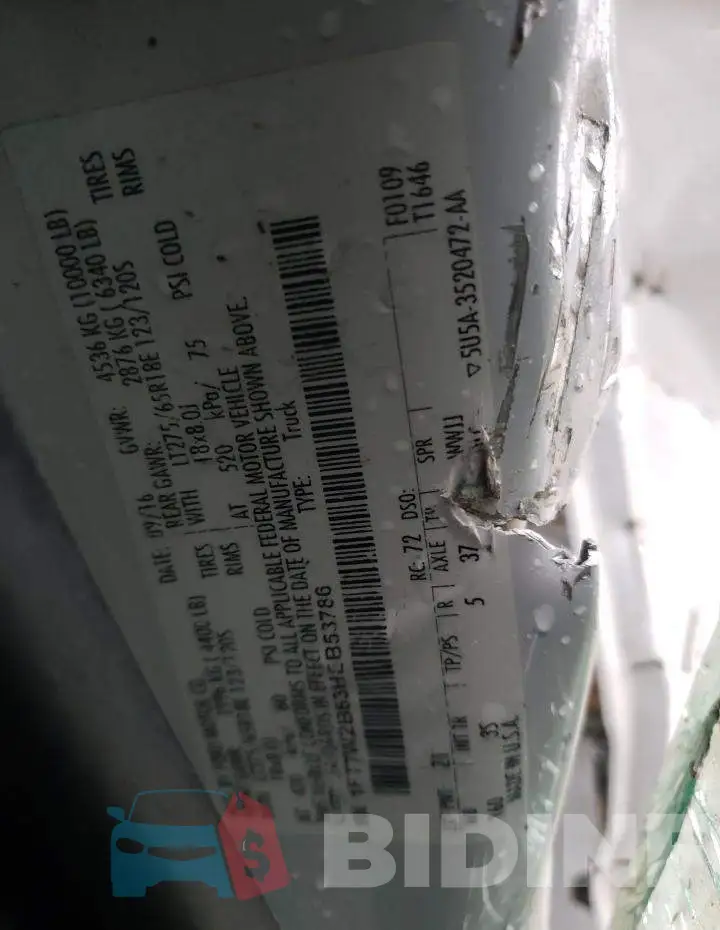 1FT7W2B63HEB53786 Photo# 10