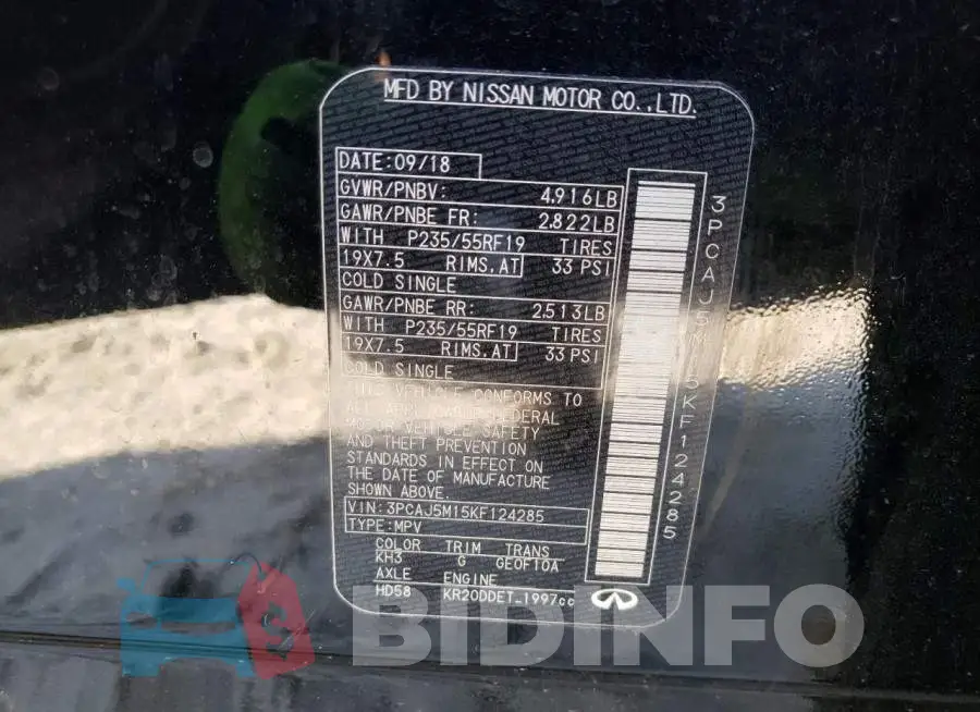 3PCAJ5M15KF124285 Photo# 10
