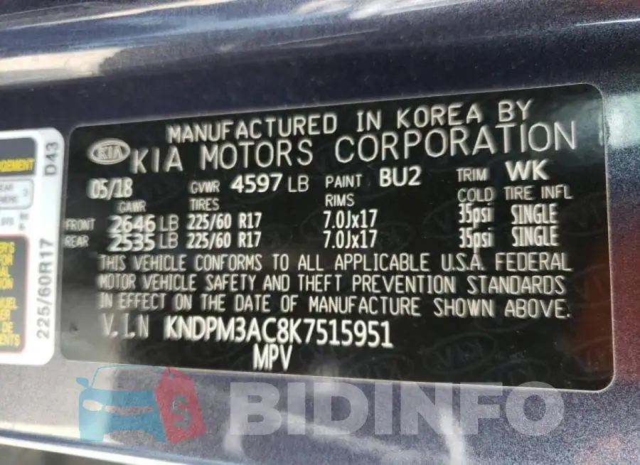 KNDPM3AC8K7515951 Photo# 10