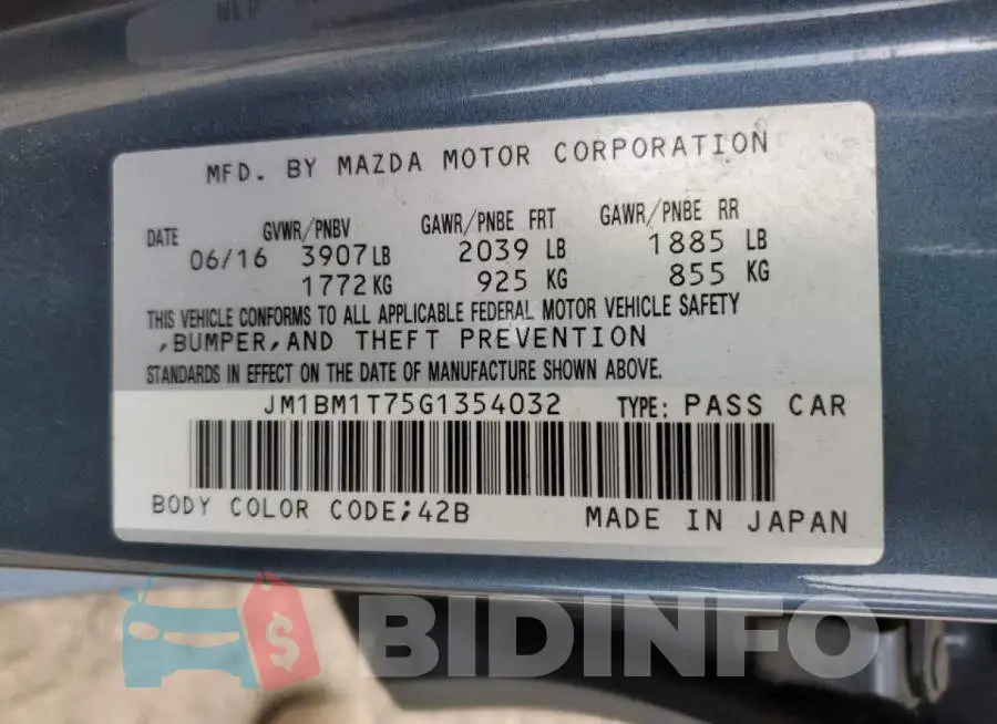 JM1BM1T75G1354032 Photo# 10