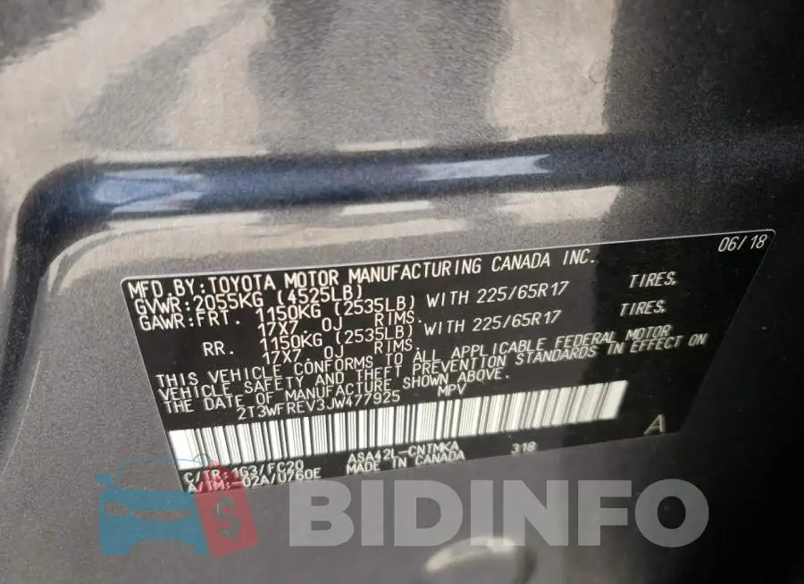 2T3WFREV3JW477925 Photo# 10