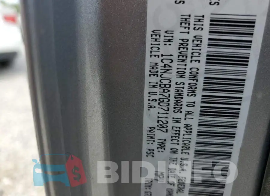 1C4NJCBA7GD711207 Photo# 10