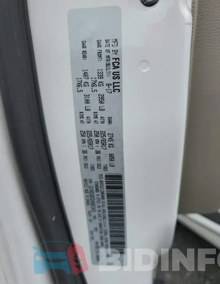 2C4RDGBG5HR853431 Photo# 10
