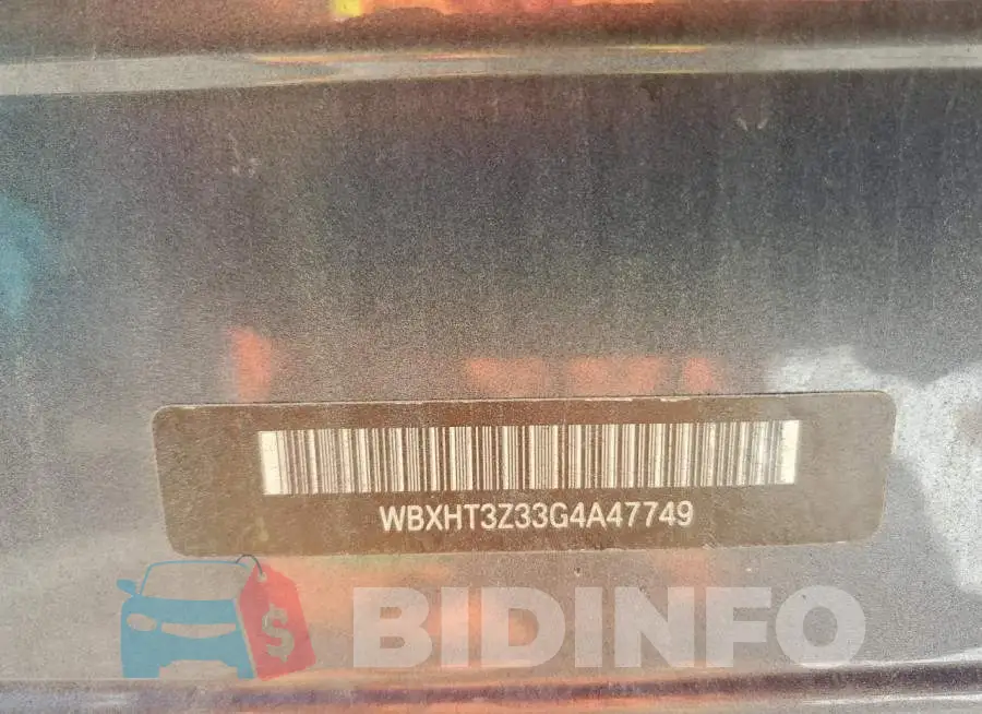 WBXHT3Z33G4A47749 Photo# 10