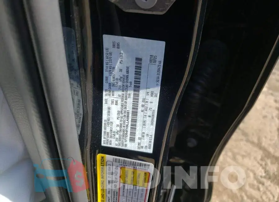 1FTER4FH9LLA88081 Photo# 10
