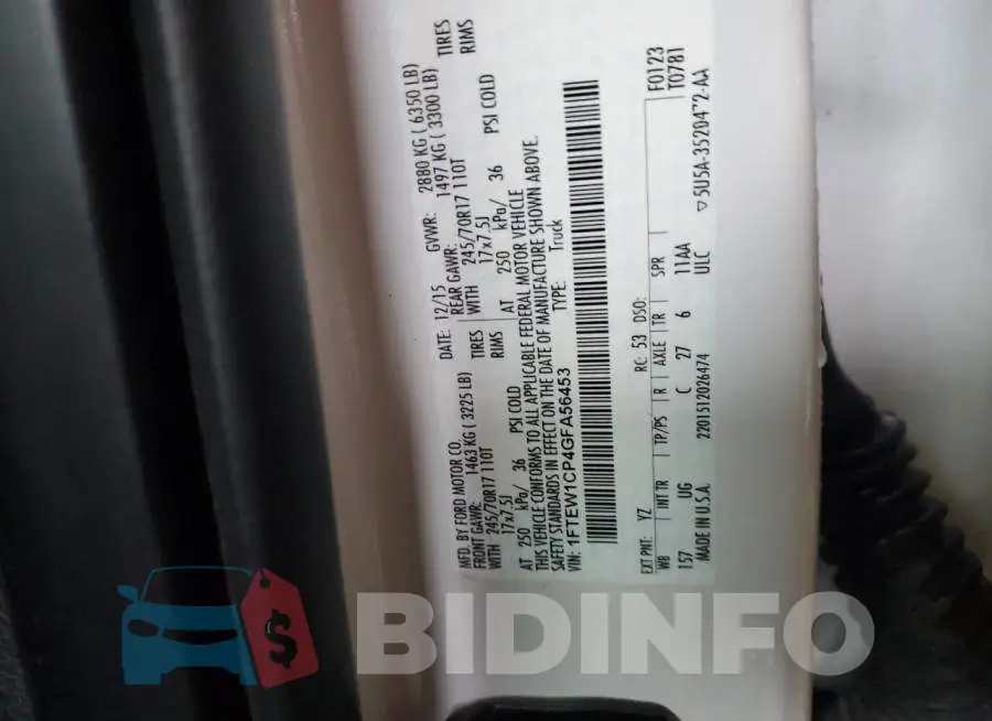 1FTEW1CP4GFA56453 Photo# 10