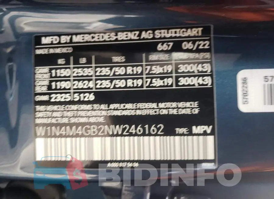 W1N4M4GB2NW246162 Photo# 10