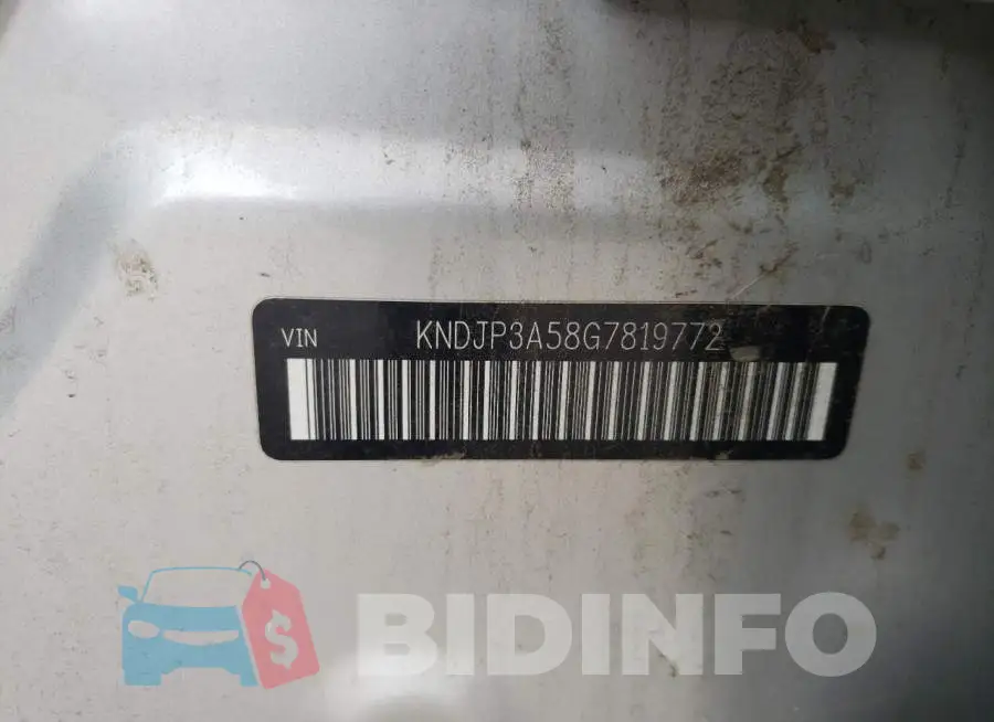 KNDJP3A58G7819772 Photo# 10