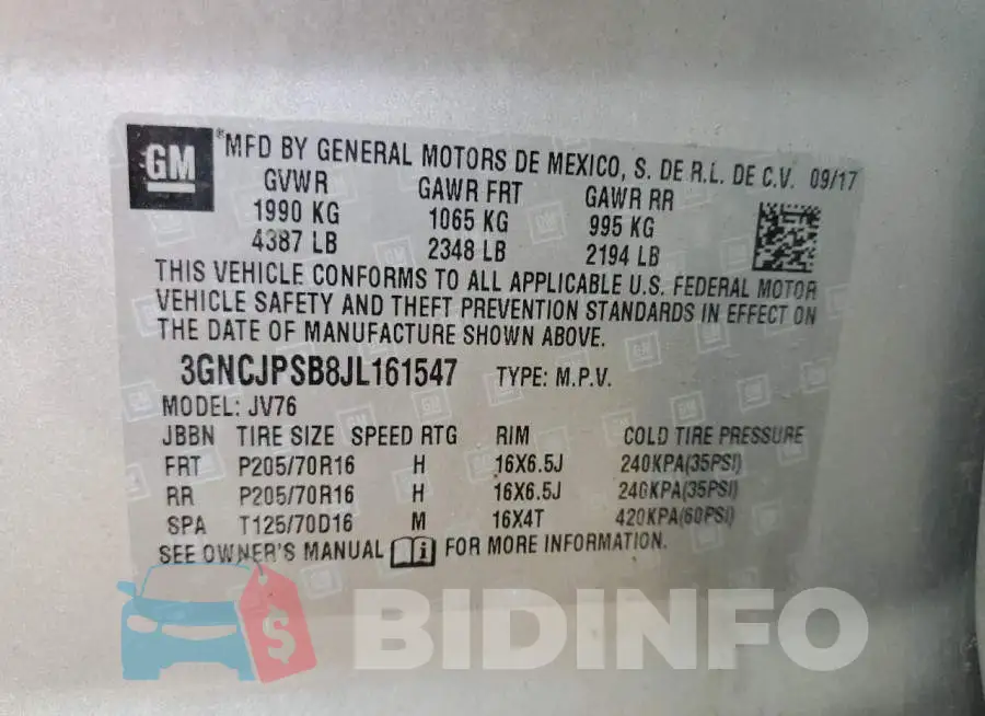 3GNCJPSB8JL161547 Photo# 10